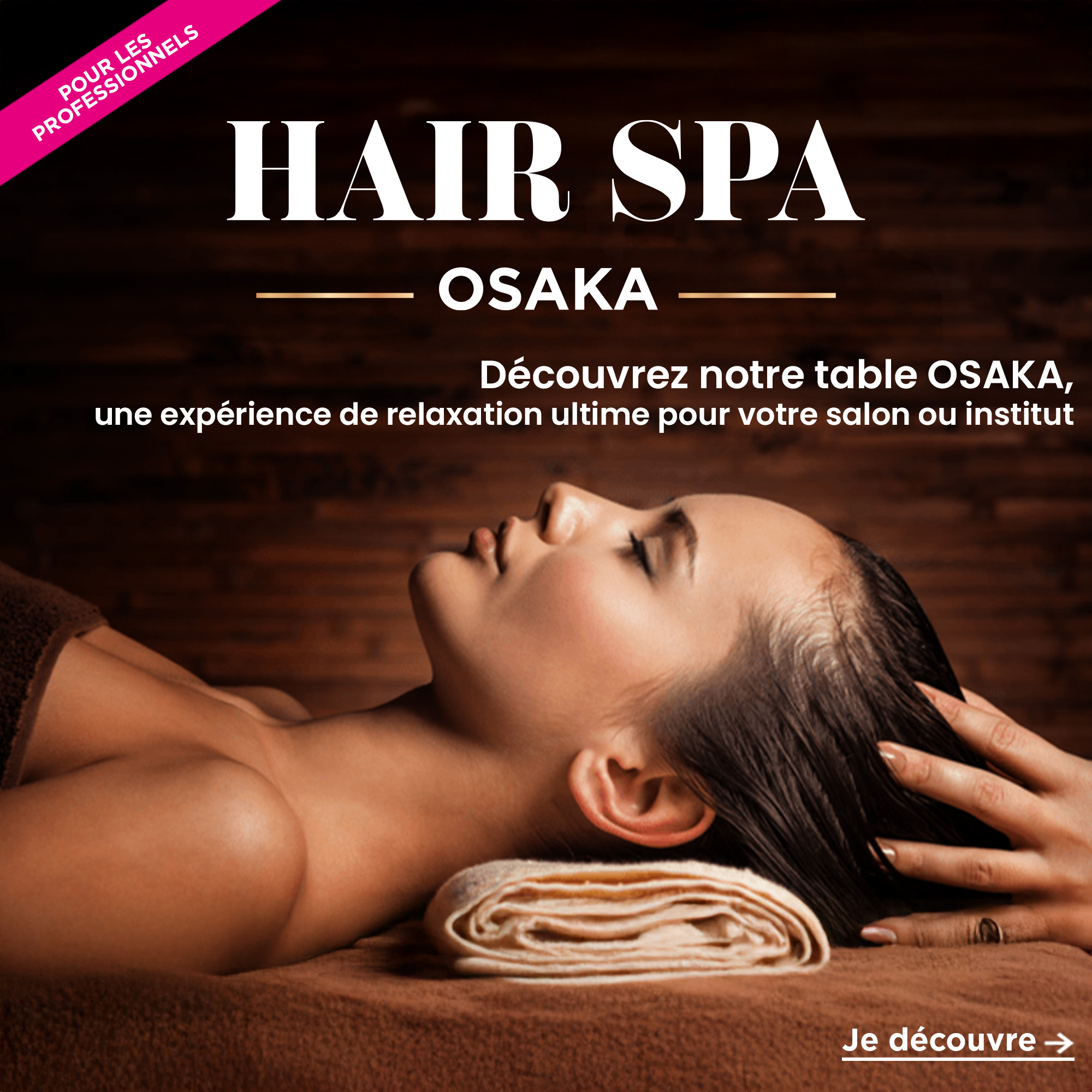 Découvrez le lit Hair spa OSAKA : Une expérience capillaire de relaxation ultime pour votre salon